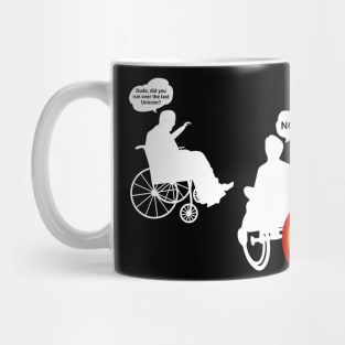 Wheelchair Roll Over Last Unicorn Mug